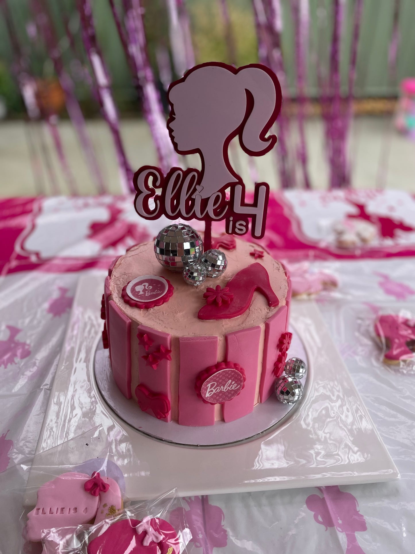 Doll Head Cake Topper