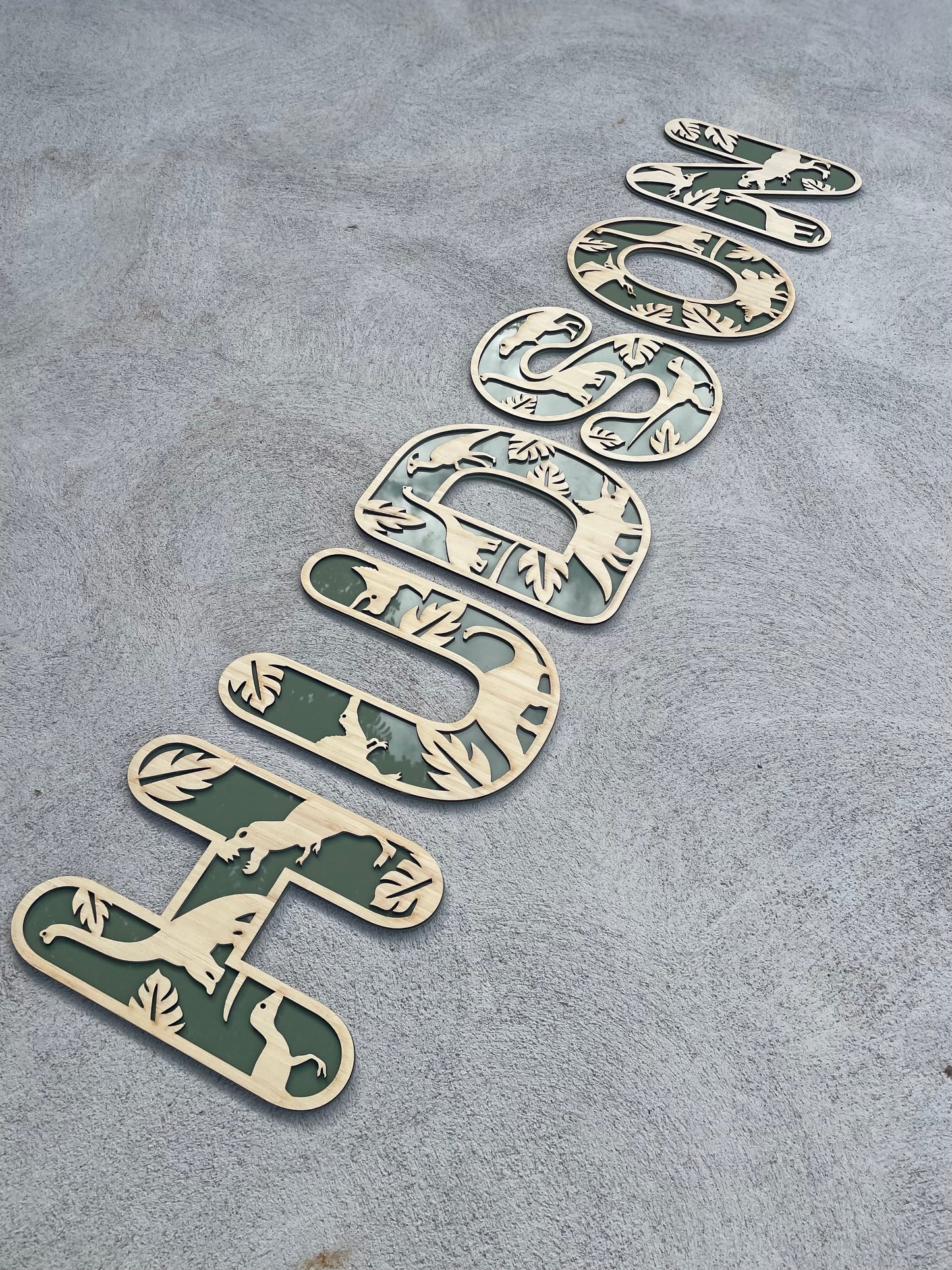 Themed Wall Letters