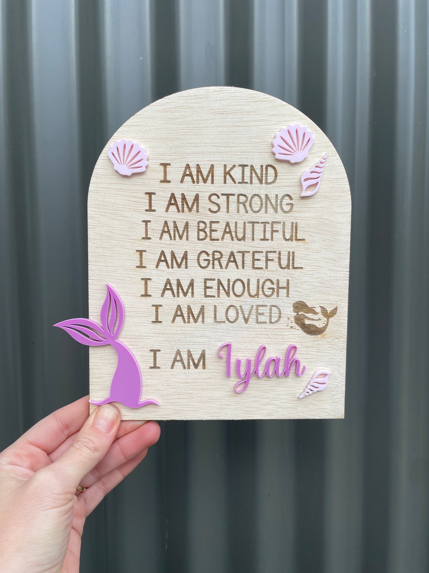 Affirmation Plaque