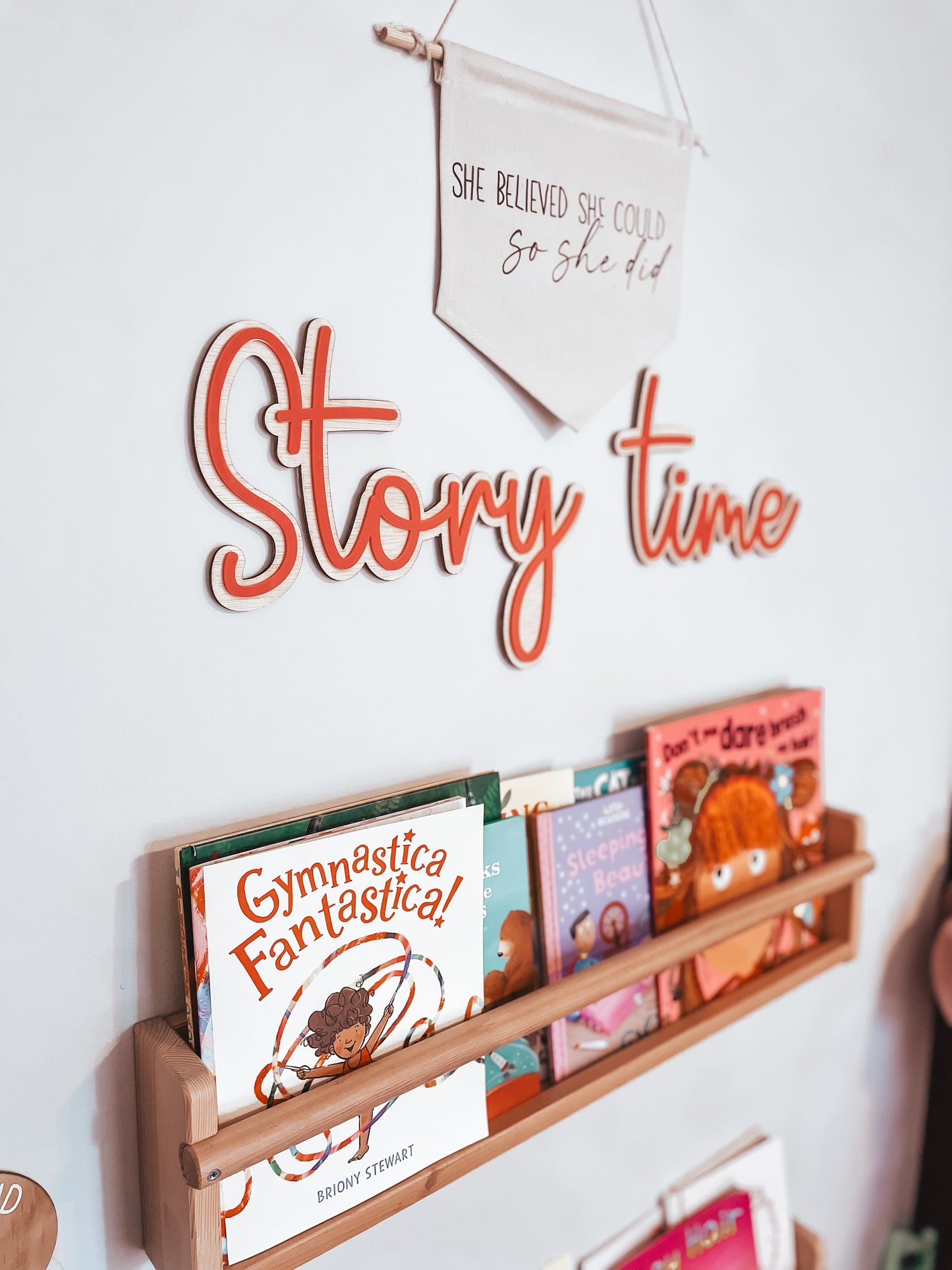 Story time Double Layer Sign