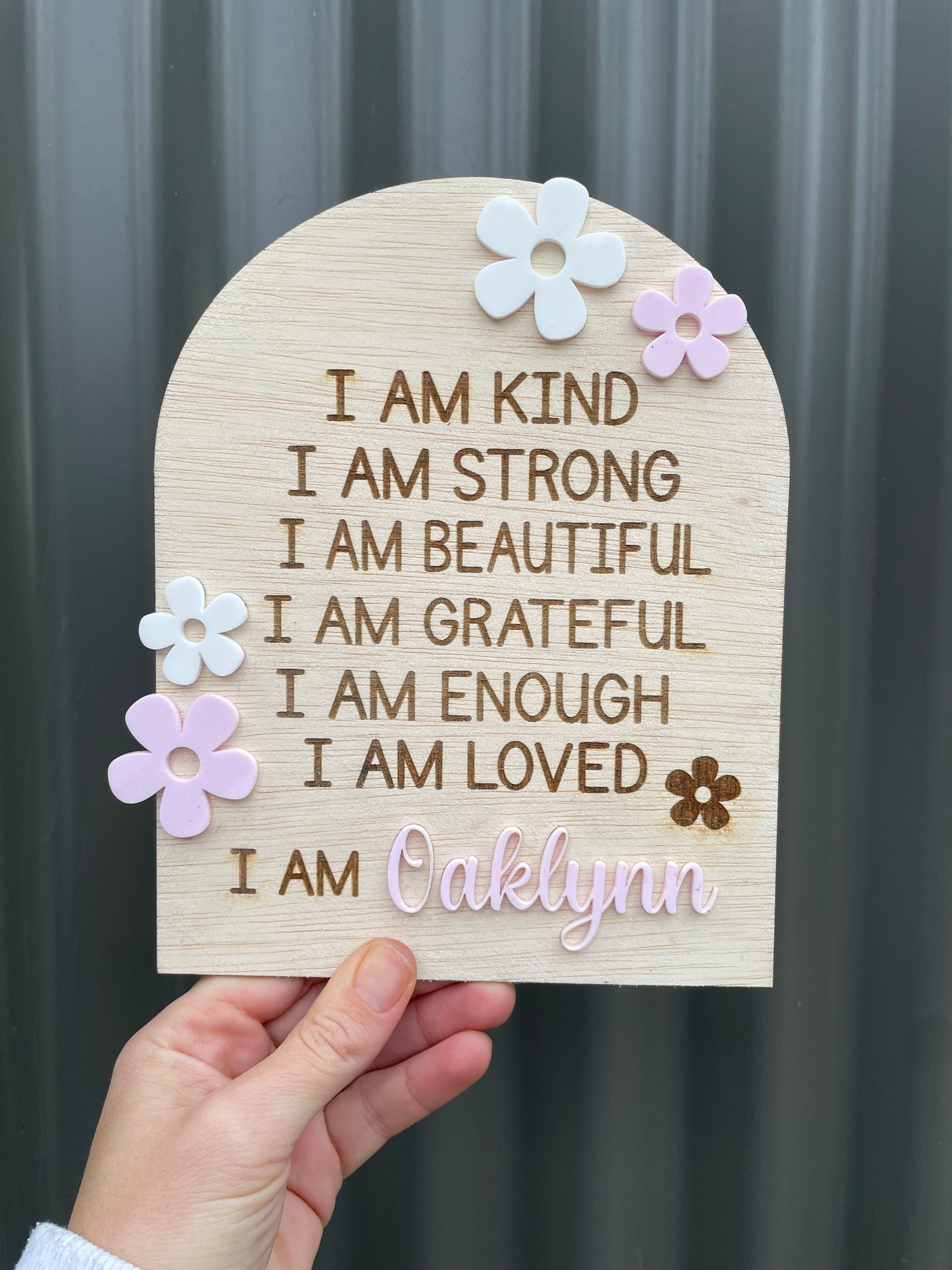 Affirmation Plaque