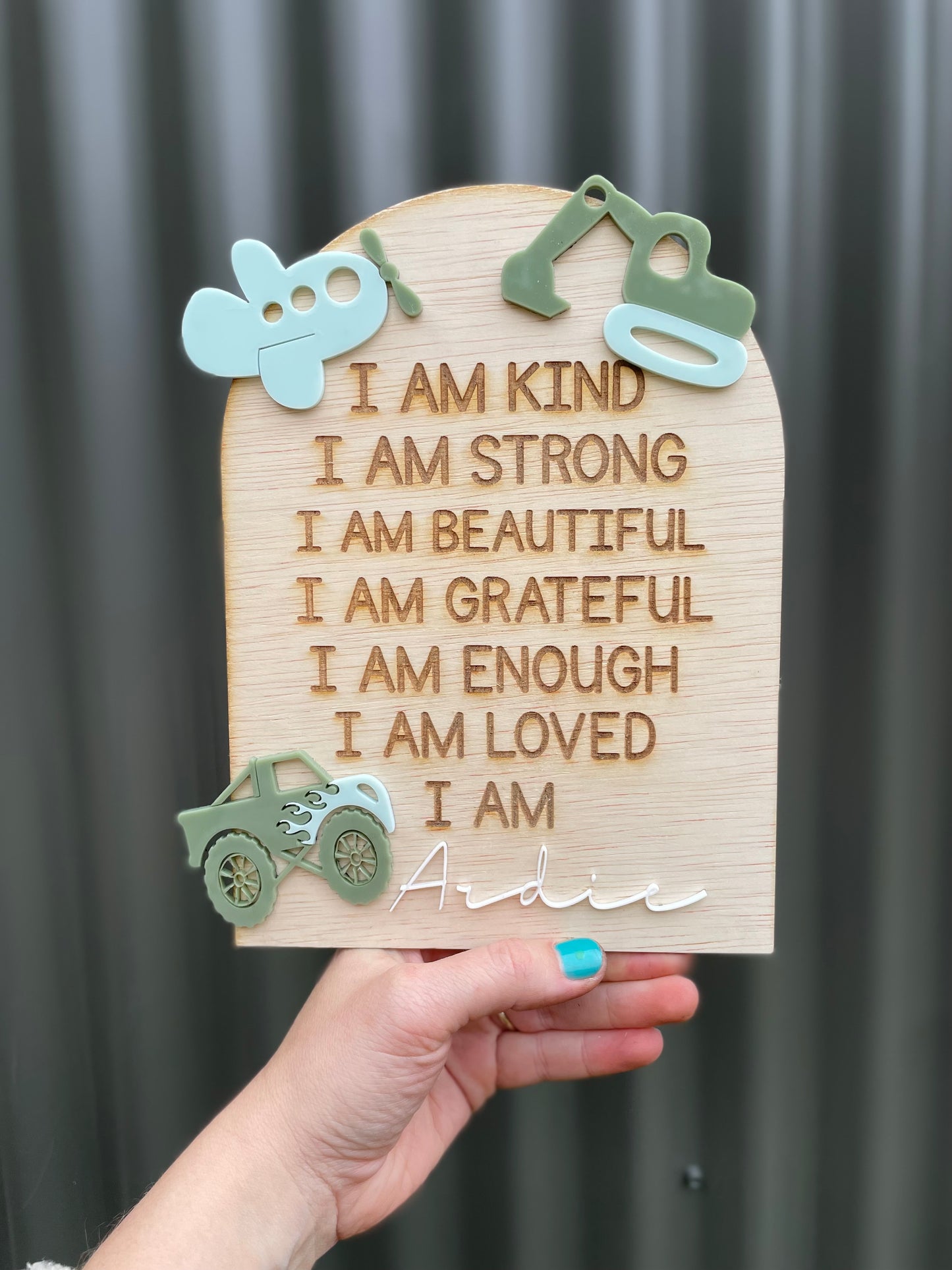 Affirmation Plaque