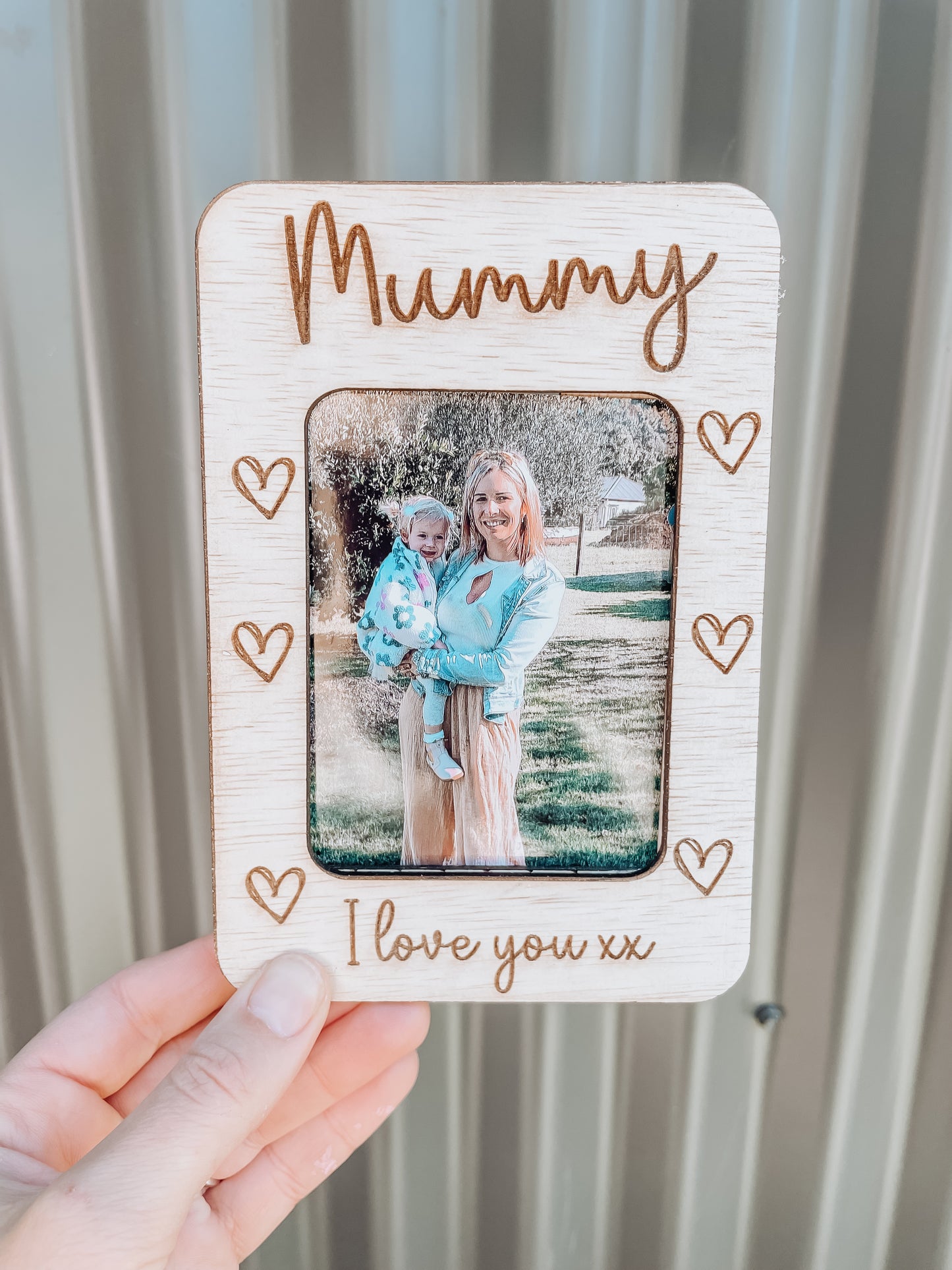 I Love You Magnetic Photo Frame
