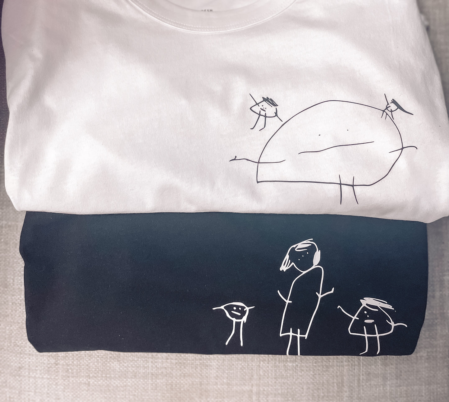 Custom Kids Drawing T Shirt