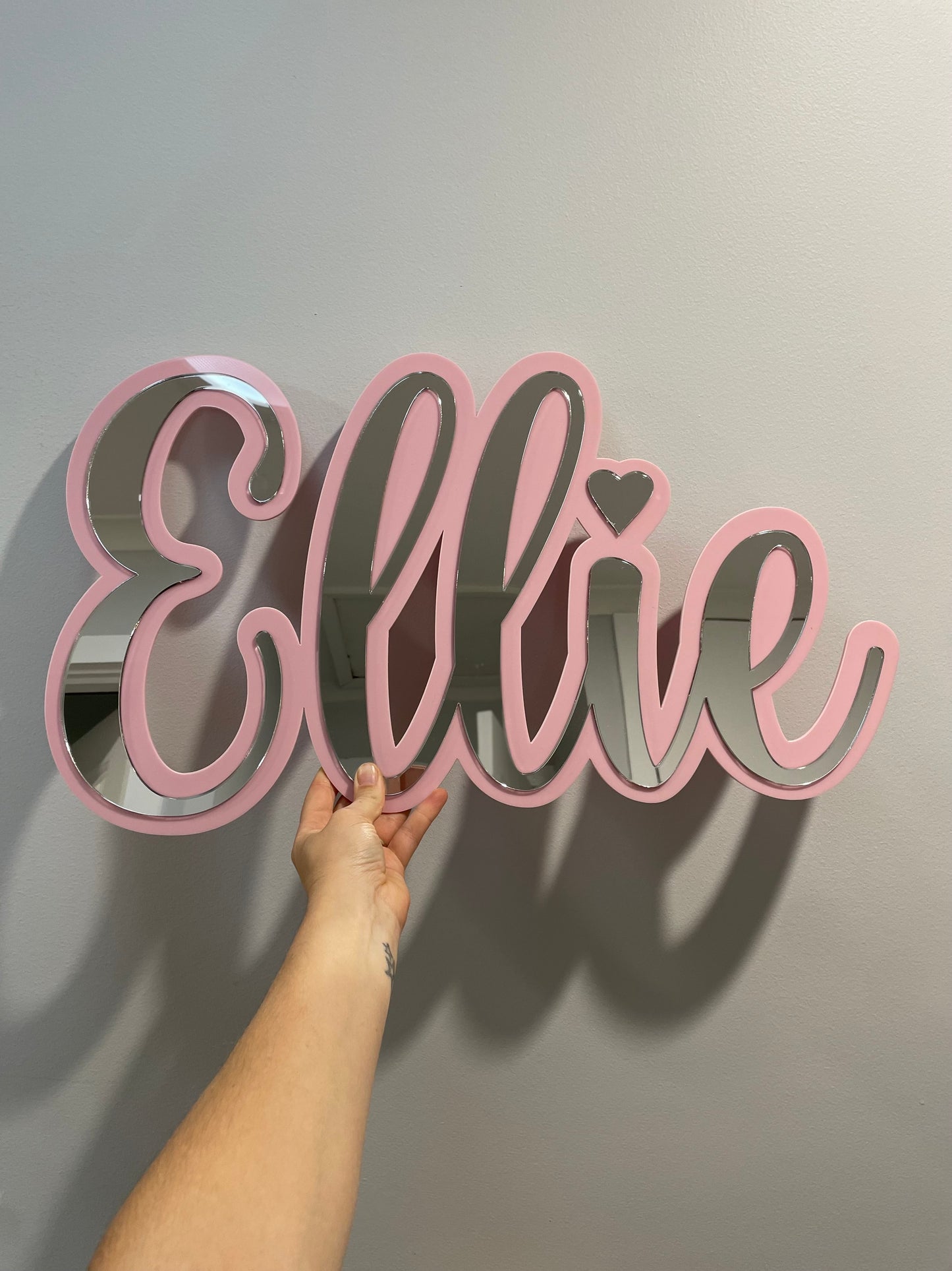 Double Layer Name Plaque