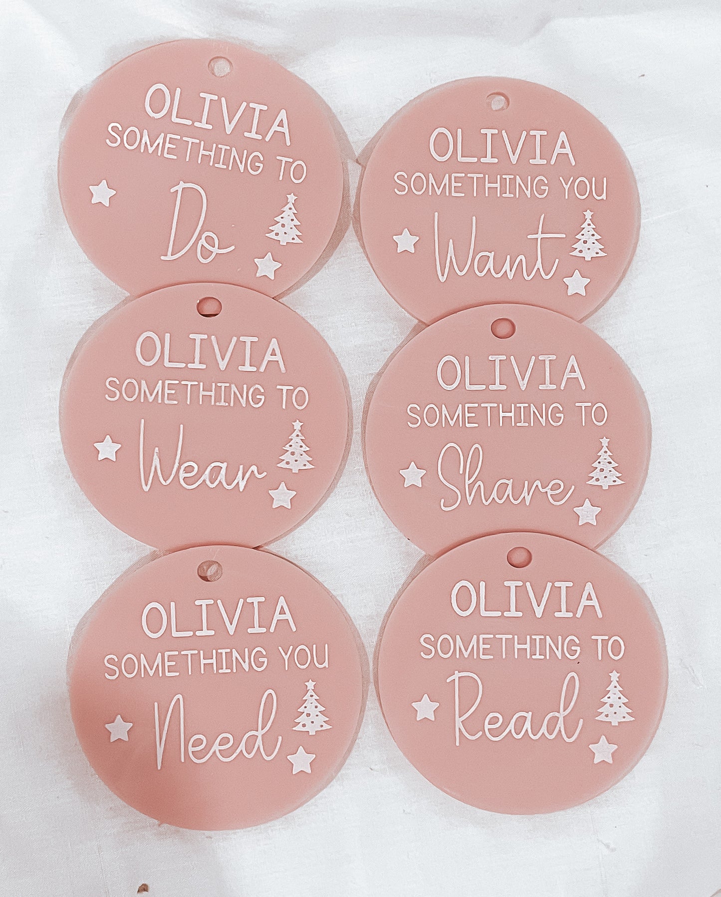 Personalised Mindful Gift Tags (Set of 6)