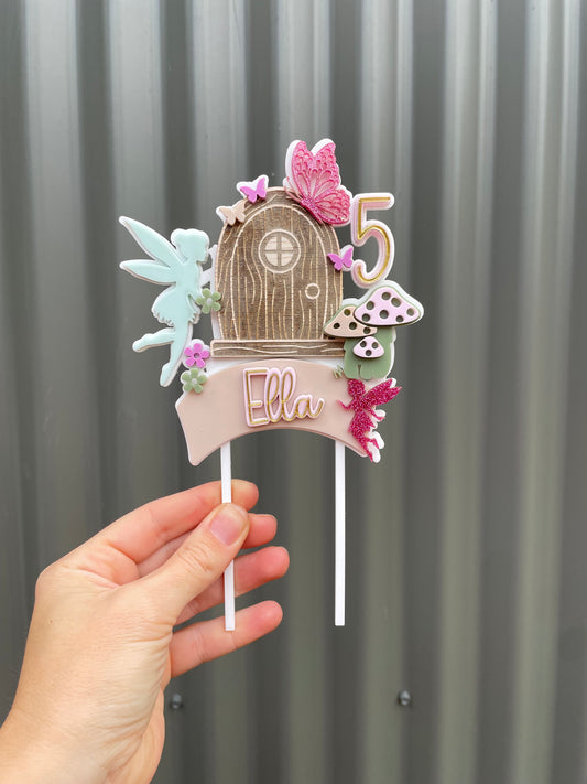 Fairy Theme Cake Topper