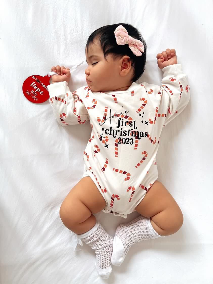 Candy Cane Romper