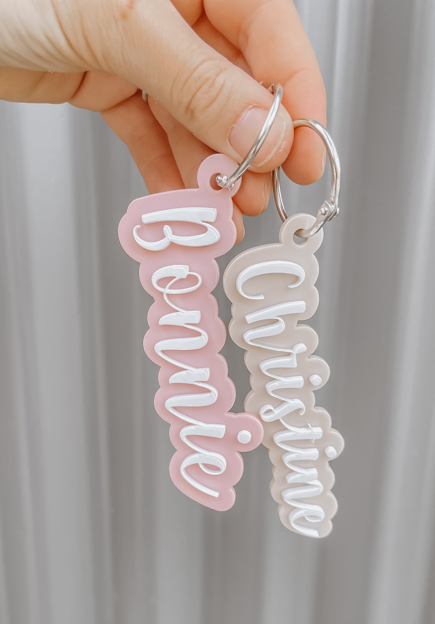 3D Acrylic Keyrings