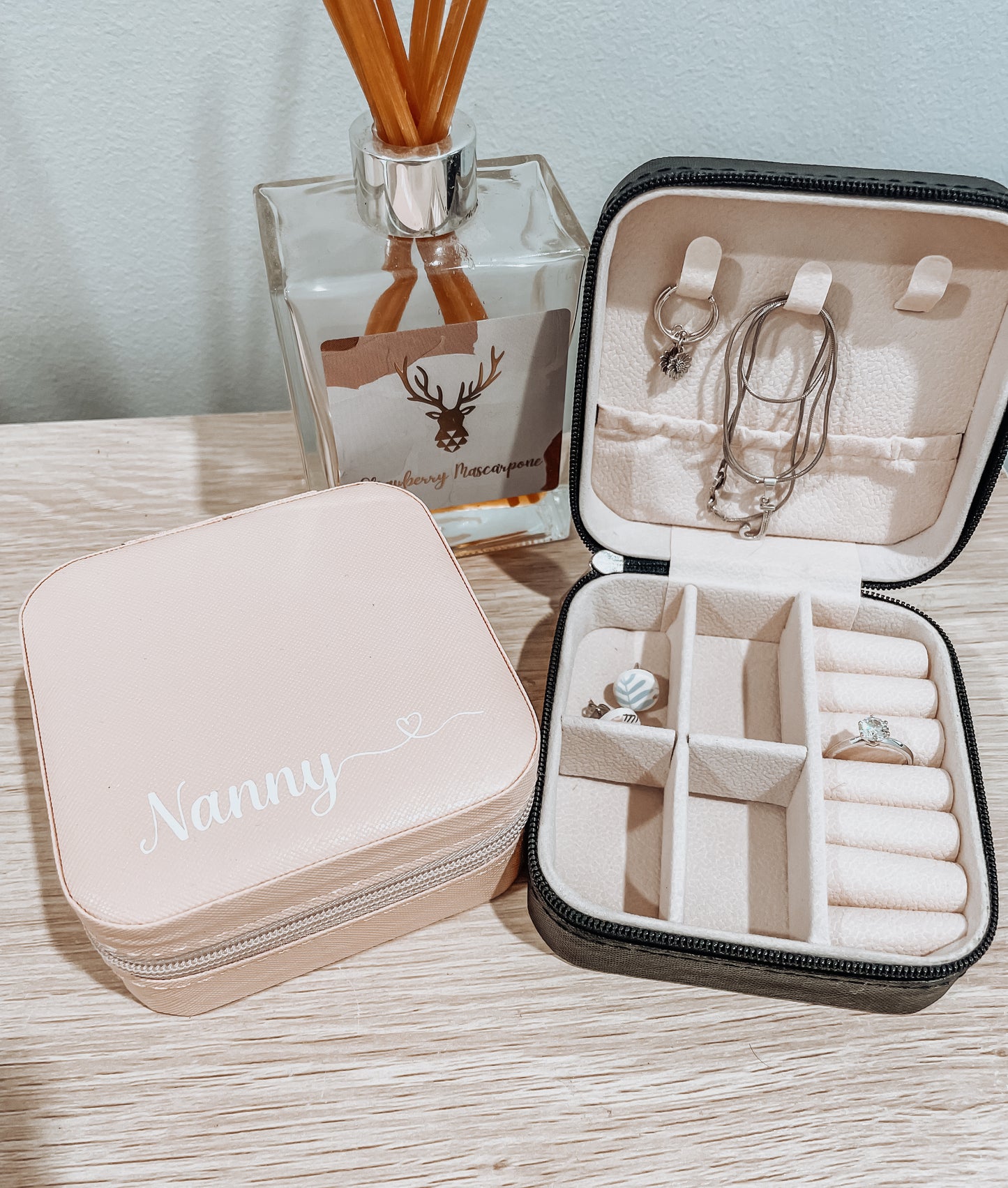 Personalised Travel Jewellery Box