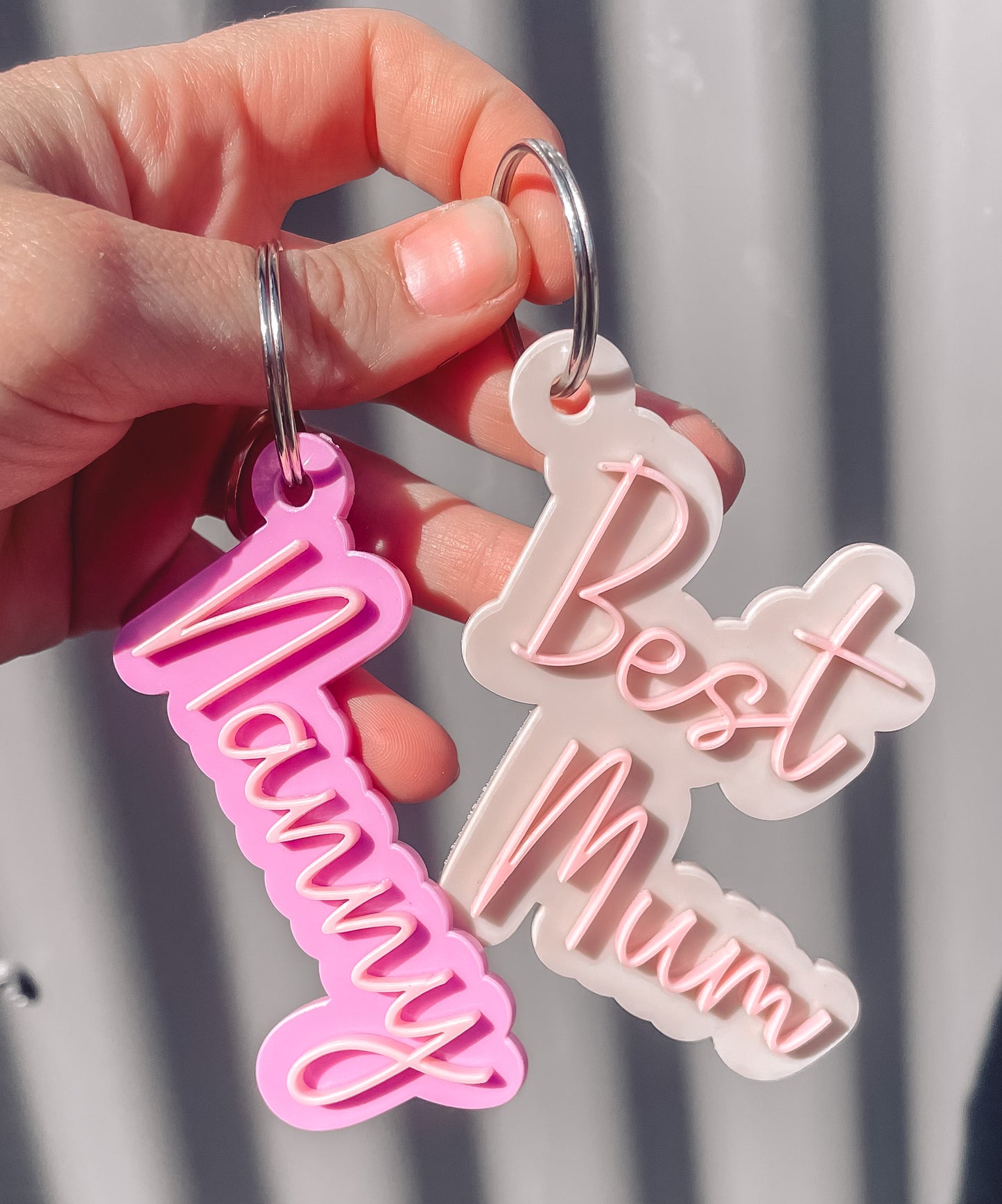 Mother’s Day 3D Acrylic Keyrings