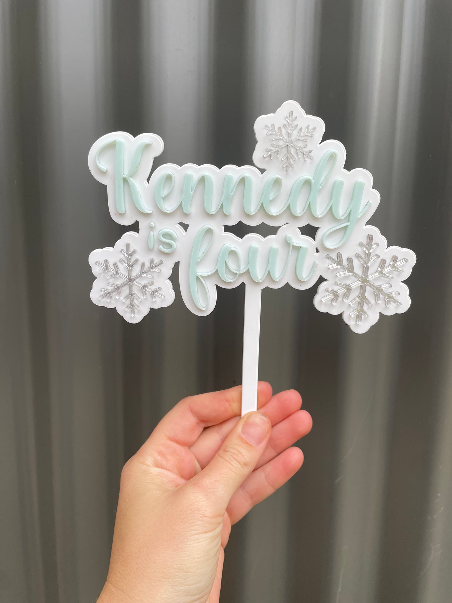 Frozen Theme Cake Topper