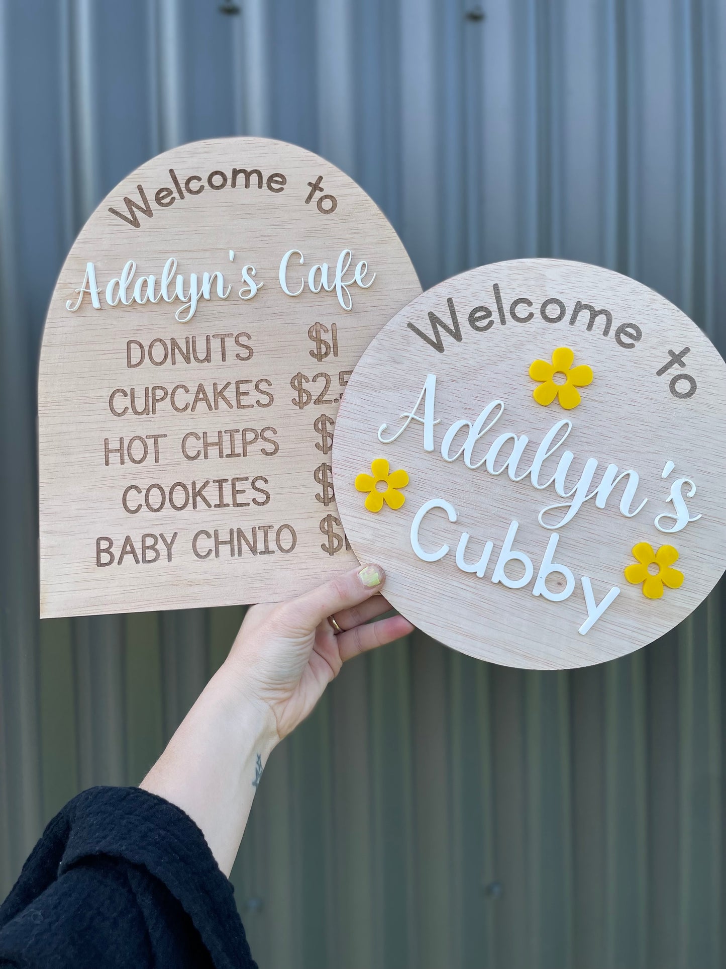 Personalised Cafe Sign