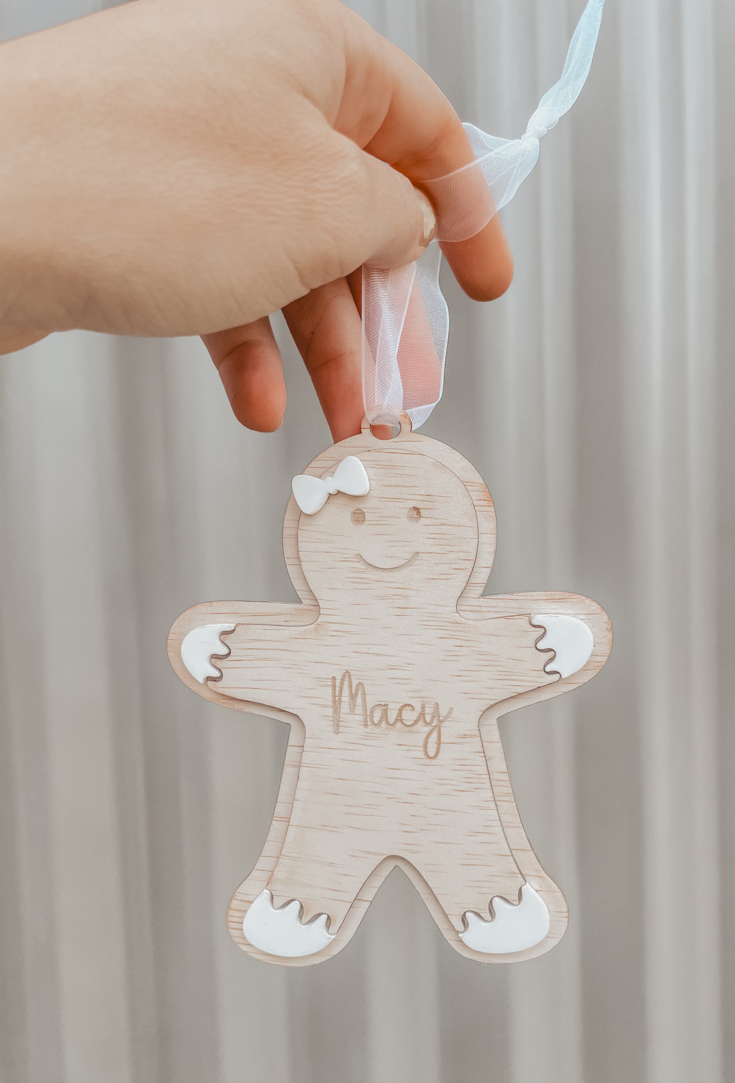 Personalised Gingerbread Christmas Ornament