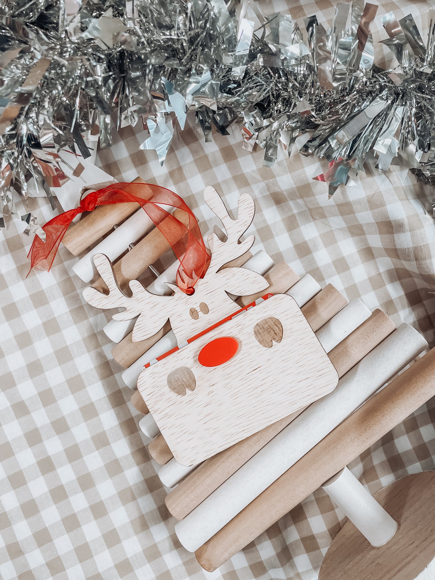 Reindeer Gift Card Decoration