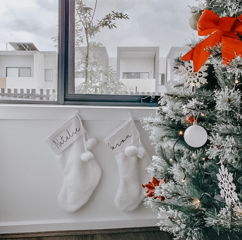 Personalised Pom Pom Stocking