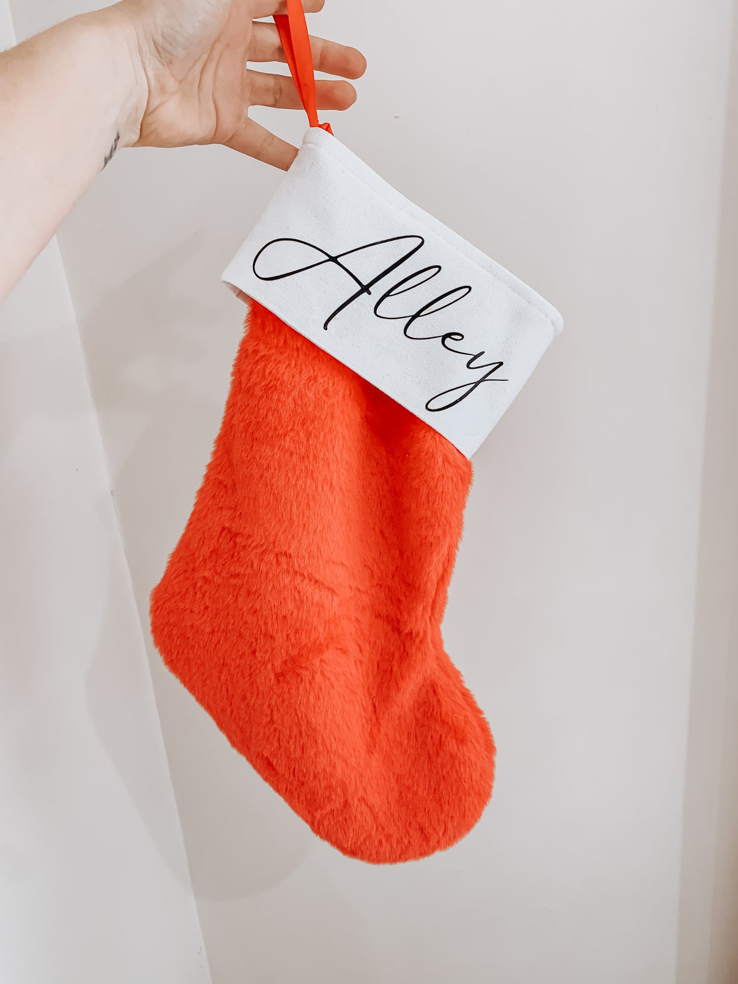 Personalised Pom Pom Stocking